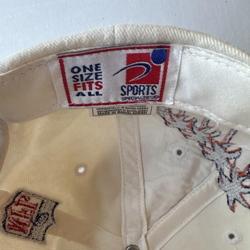 Vintage 1998 Atlanta Falcons NFL Conf. Champs Adjustable Strap Baseball Cap Hat